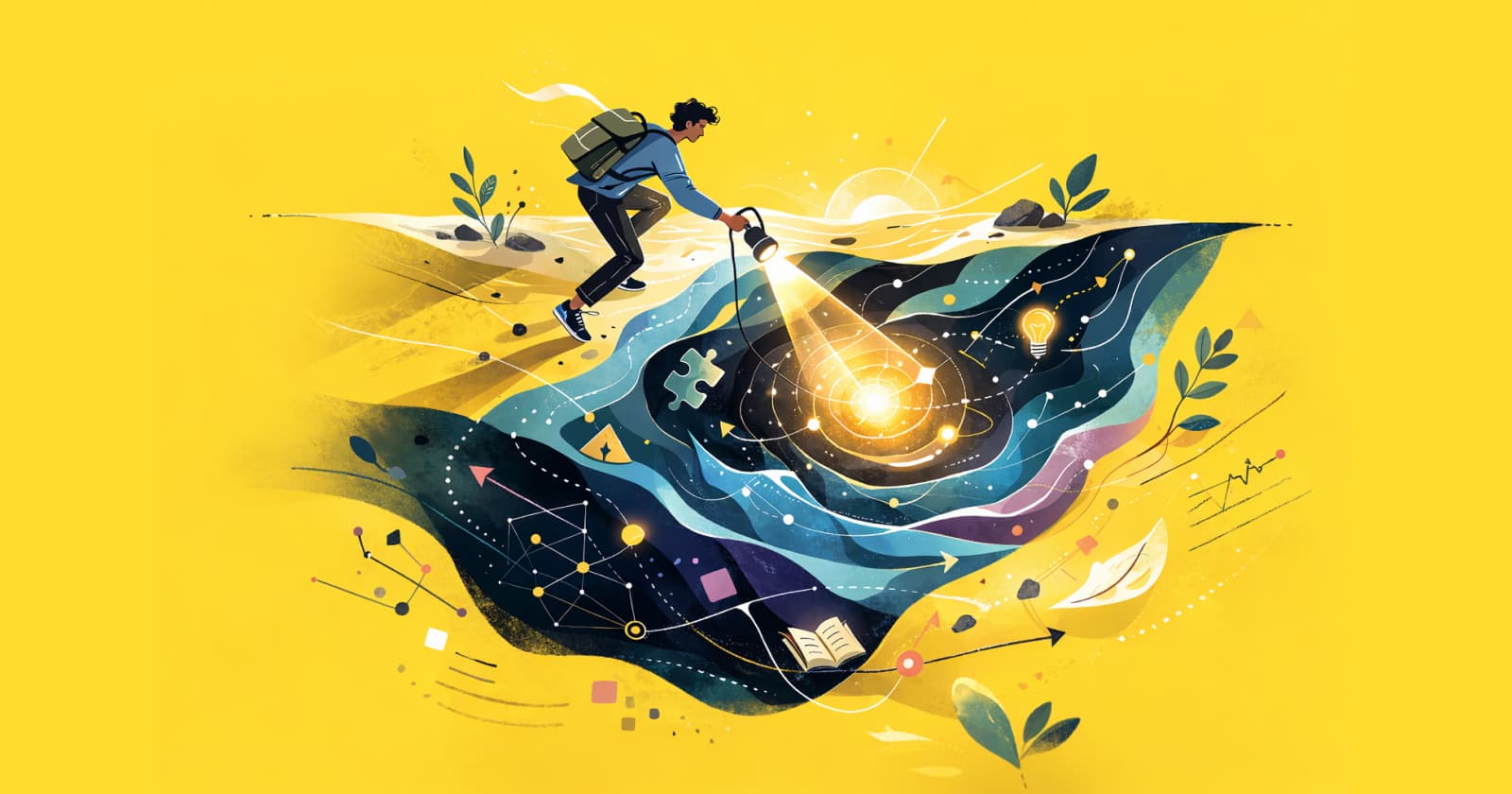 How does design become an intentional search in artificial intelligence?